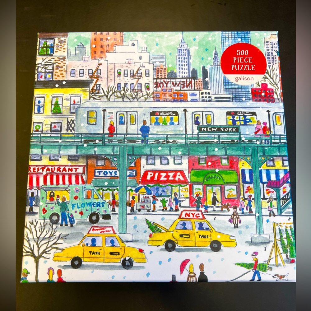 Galison 500 piece puzzle
